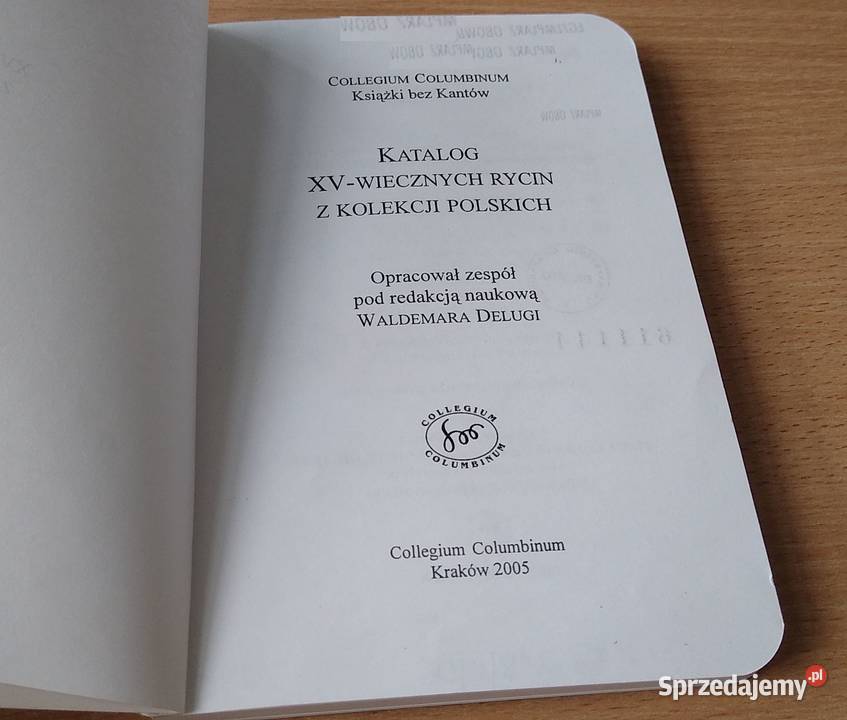 Katalog XVwiecznych rycin z kolekcji polskich Rok wydania 2005 Gdańsk