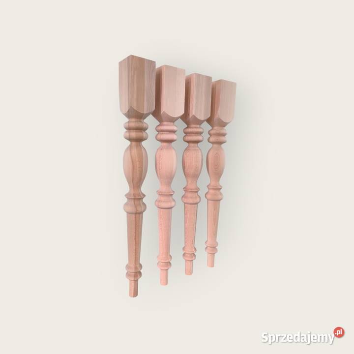 noga stołowa nogi buk bukowe toczone 75 stół dolnośląskie Bolesławiec