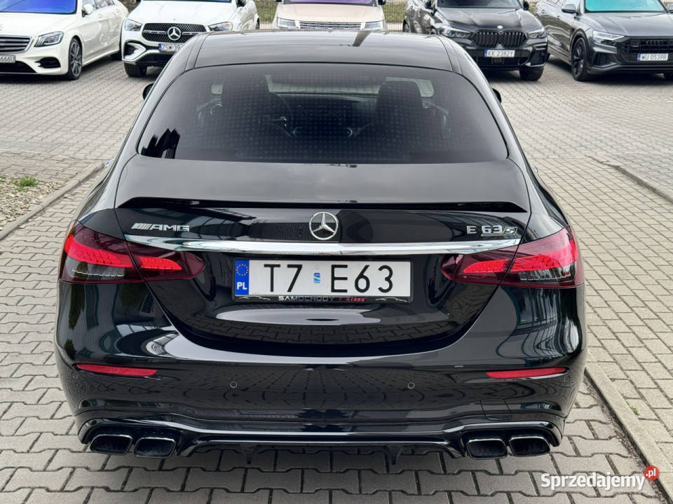 Mercedes E 63 AMG S 4Matic 612 Polska światła LED Węgrzce