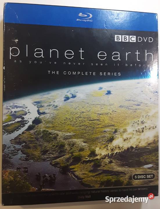 Planet Earth The Complete Series 5 płyt Blu Ray Lutomiersk sprzedam
