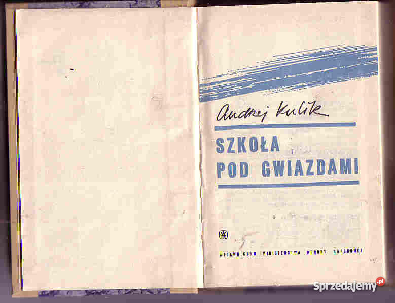 3551 SZKOŁA POD GWIAZDAMI ANDRZEJ KULIK Czyrna