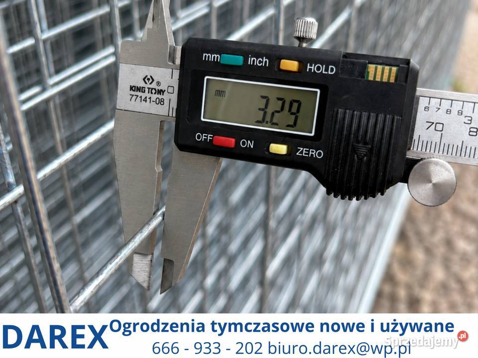 Ogrodzenie tymczasowe budowlane NOWE panel lubuskie Zielona Góra