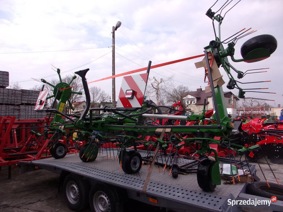 Przetrząsacz 6wirnikowy ZKP770 InterTech 77m w nieuszkodzony Opoczno sprzedam