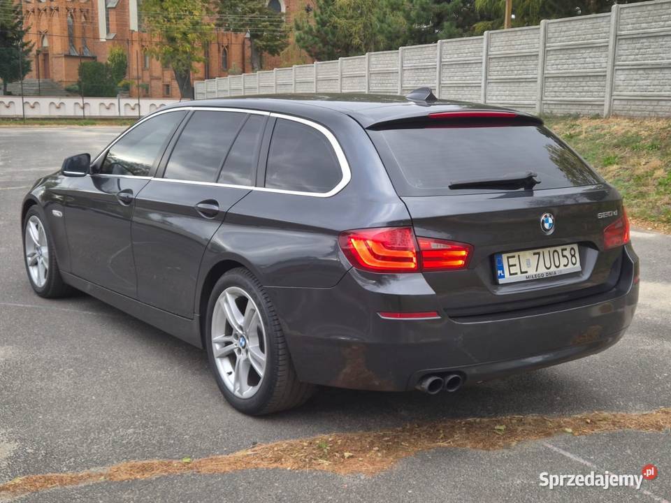 Piękne BMW F11 20 D 184 8HP praca silnika Izbica Kujawska