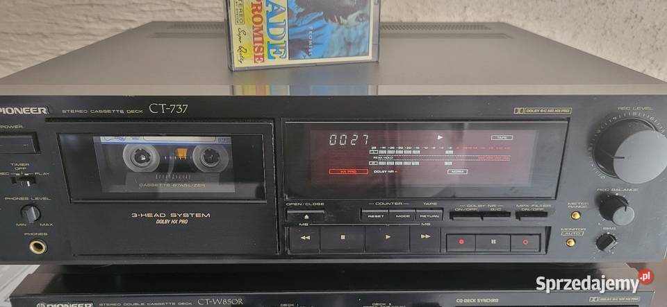 Deck Pioneer CT737 łódzkie Tomaszów Mazowiecki