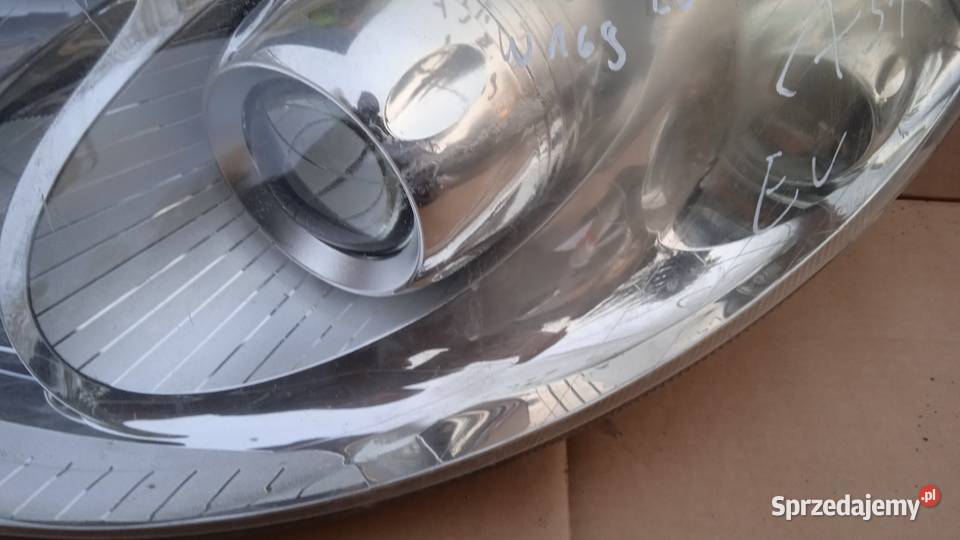 MERCEDES W169 LAMPA PRZÓD LEWA SOCZEWKA EU osobowe wielkopolskie Zbierkowo