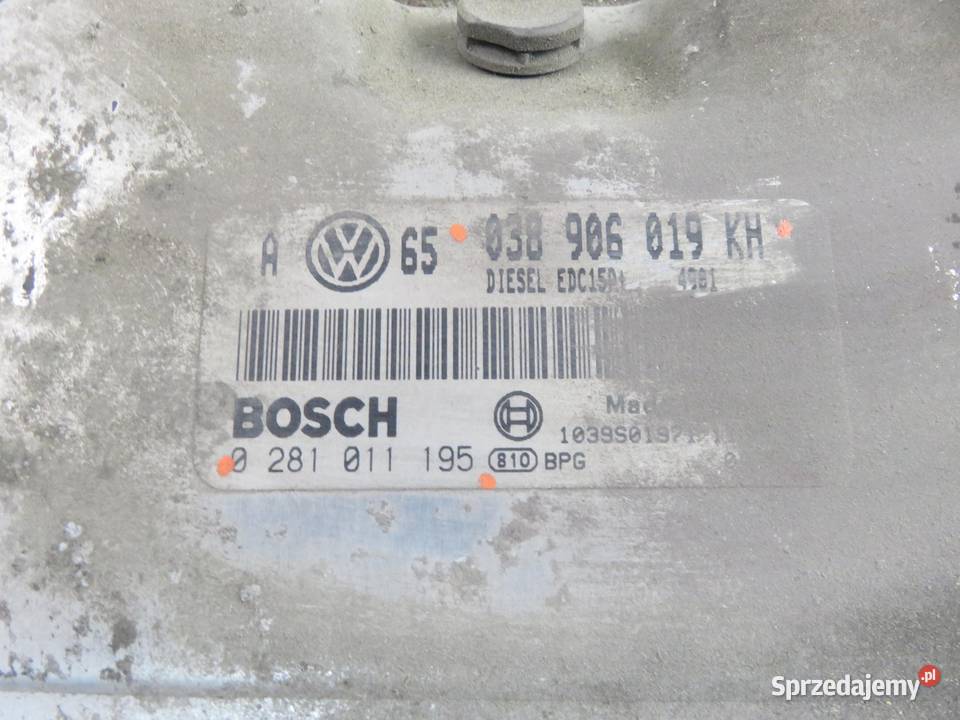 STEROWNIK SKODA OCTAVIA I 19 TDI 4x4 0281011195