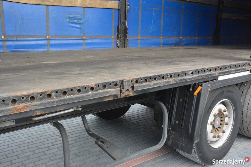 Naczepa KRONE firanka 2008r multilock osie SAF Medynia Głogowska sprzedam