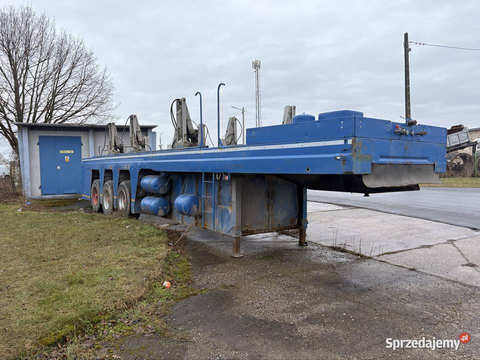 Naczepa do prefabrykatówścian betonowych szła Skarbimierz