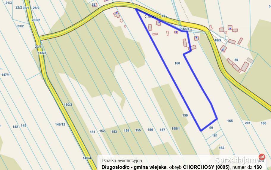 Syndyk sprzeda udziały w nieruchomościach w pow 1zł/m2 Chorchosy