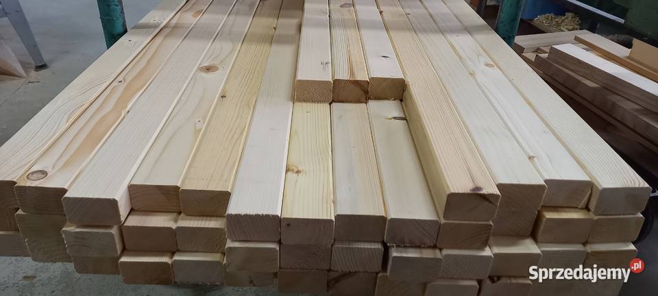 kantówki 4x4 drewno konstrukcyjne Błotnica Strzelecka