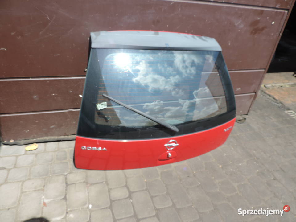 OPEL CORSA C FL KLAPA BAGAŻNIKA TYŁ TYLNA Z573 Nowy Sącz