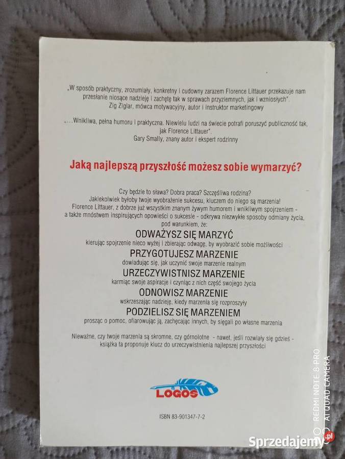 ODWAŻ SIĘ MARZYĆ FLittauer Rok wydania 1995 Warszawa