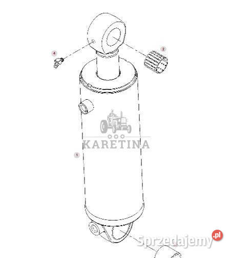 Fendt Vario 1038 1042 1046 1050 GEN 3 Siłownik wielkopolskie Jastrzębniki