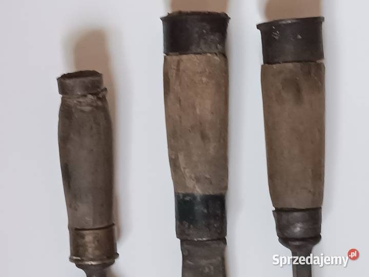 Stare dłuta stolarskie 3 podkarpackie Rzeszów