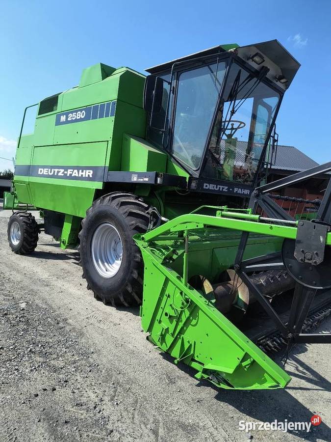 Deutz fahr 2580 stół do rzepaku wózek 36