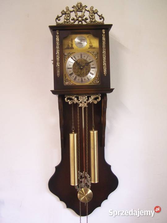 Zegar ścienny Tempus Fugit mechaniczny wahadłowy Koszalin sprzedam