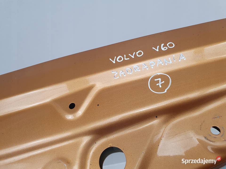 TYLNA KLAPA Volvo V60 I KOMBI 20102018 tylnia Chełm