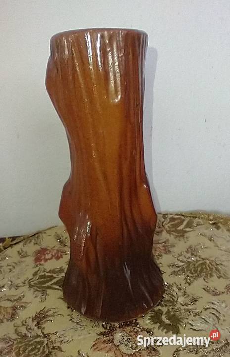 Wazon ceramiczny z okresu PRL Krotoszyn