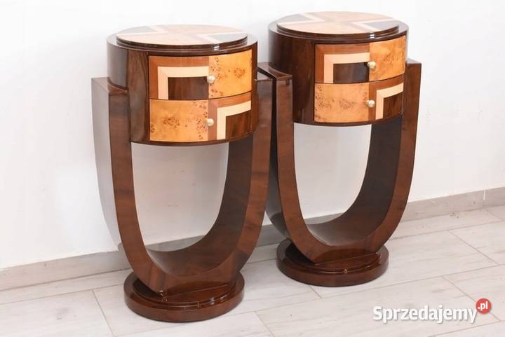 Stoliki Nocne Art Deco Szafki Szafy Nakastliki Kraków