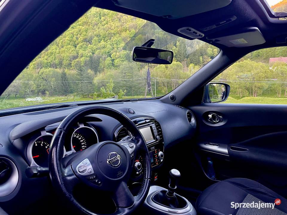 Nissan Juke prawnika FULL BLACK elektryczne lusterka Samochody osobowe Legnica