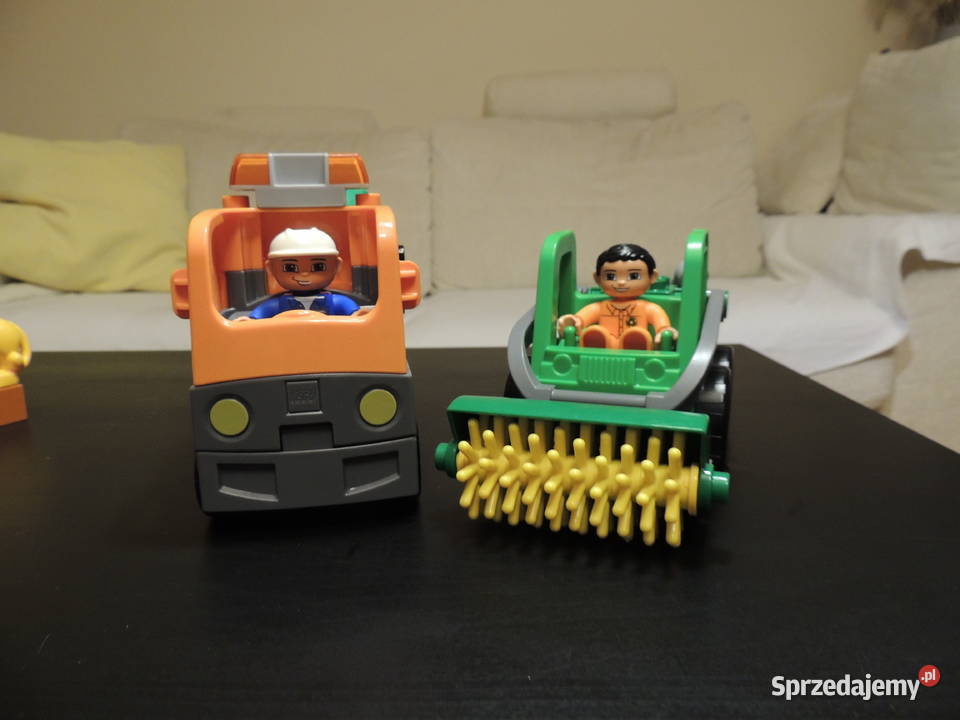 Okazja LEGO DUPLO śmieciarka zamiatarka Olsztyn sprzedam