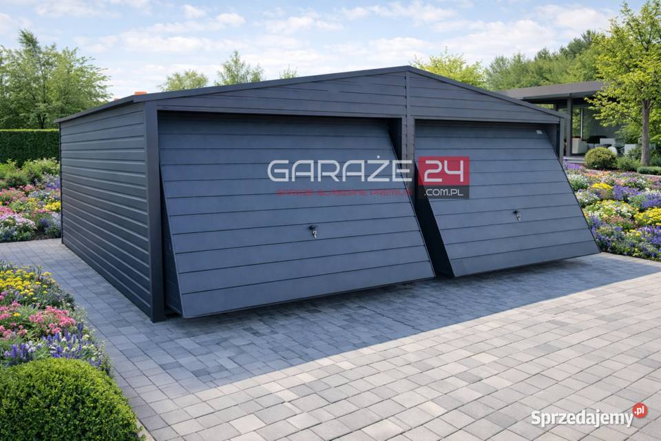 Garaż blaszany Premium 6x580m profil OCYNKOWANY 35m2 świętokrzyskie Ostrowiec Świętokrzyski