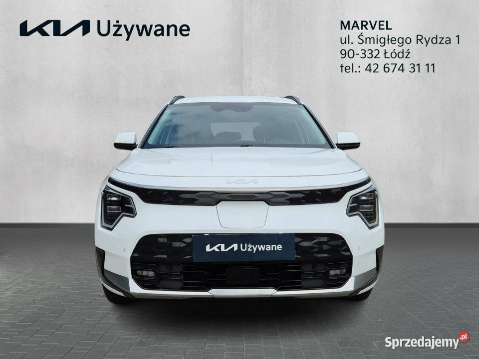 Kia Niro EV 204 648 kWh Zasięg 460 Wersja L FV23 nieuszkodzony Łódź