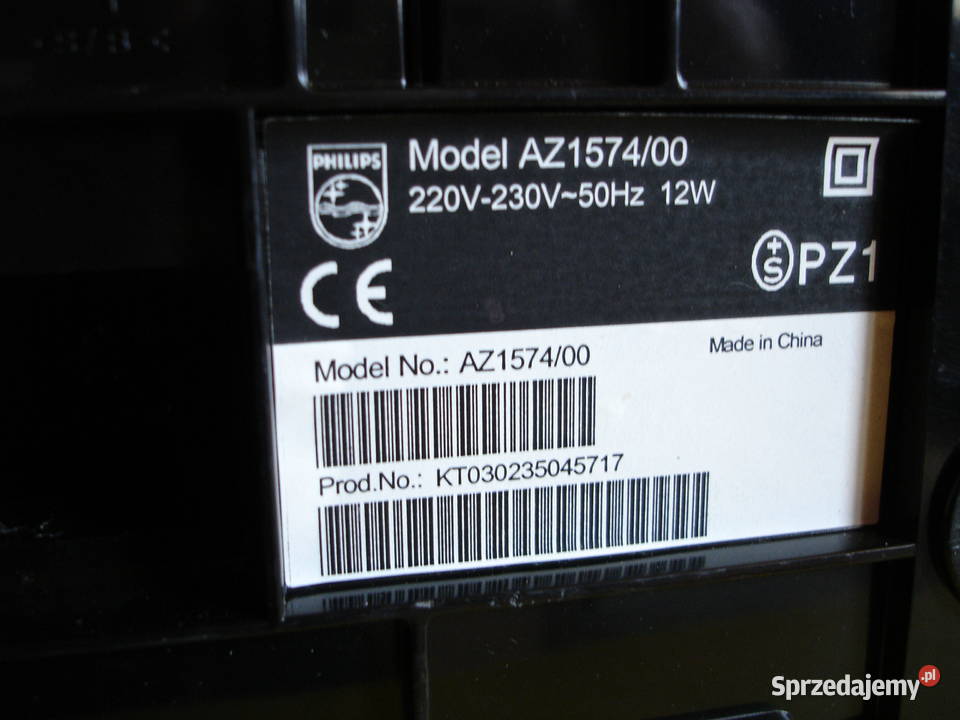 Radiomagnetofon z CD PHILIPS AZ1574 Zielona Góra