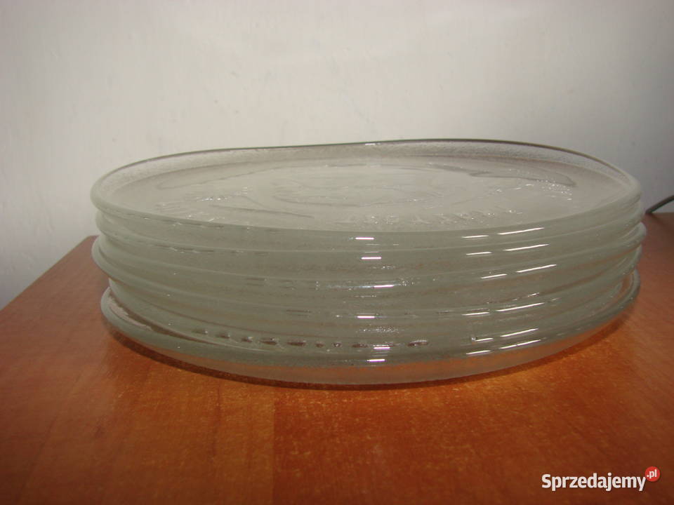 szwedzki szklany talerz na sery Pruszcz Gdański