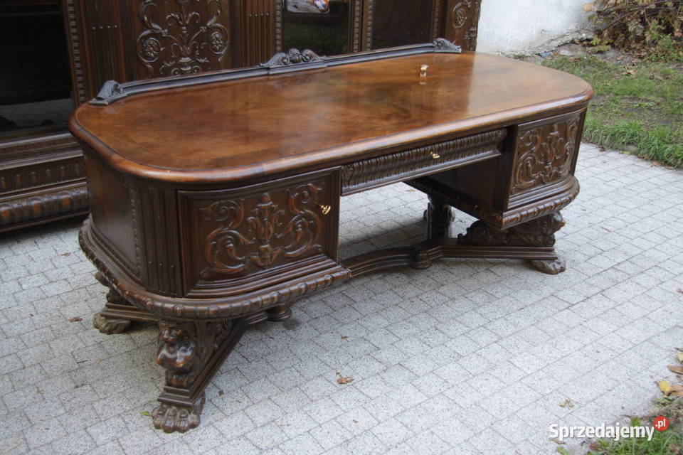 Wyjątkowe biurko gabinetowe dwustronne Wrocław