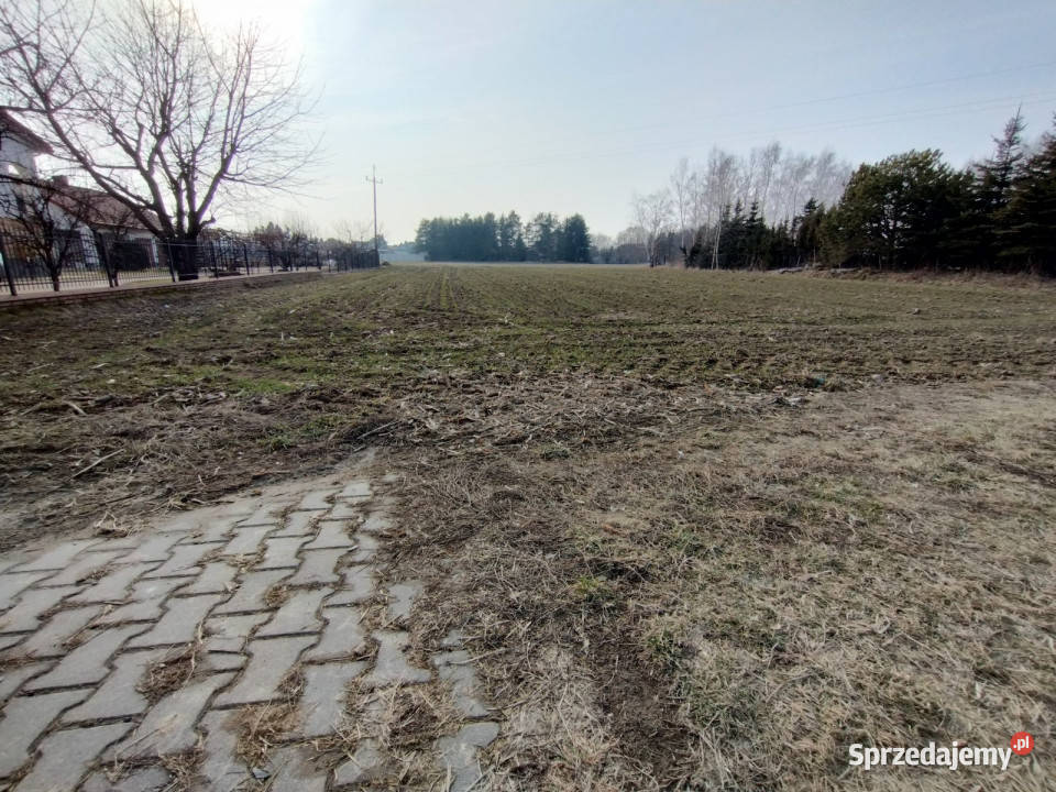 Grunt Kalinówka 1850m2 prąd
