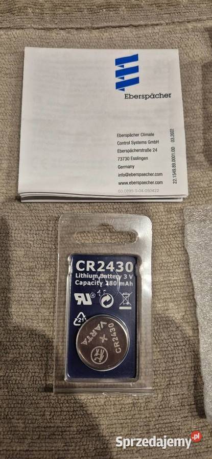 Nowy Pilot Eberspacher Easystart Remote Plus osobowe Śrem