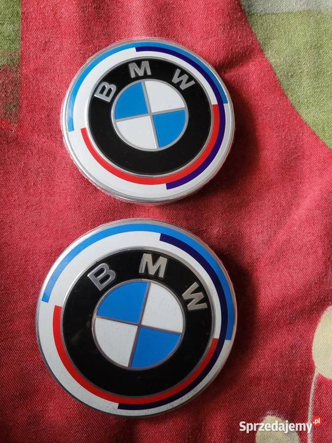 Komplet nowych emblematów do BMW 2 sztuki Gliwice sprzedam