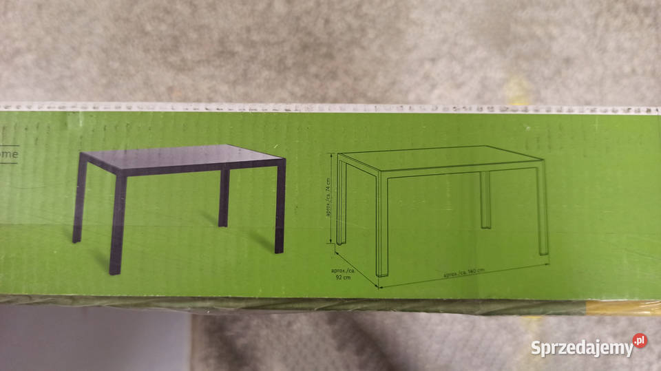 Aluminiowy stół ogrodowy LIVARNO home Houston lubelskie Lublin