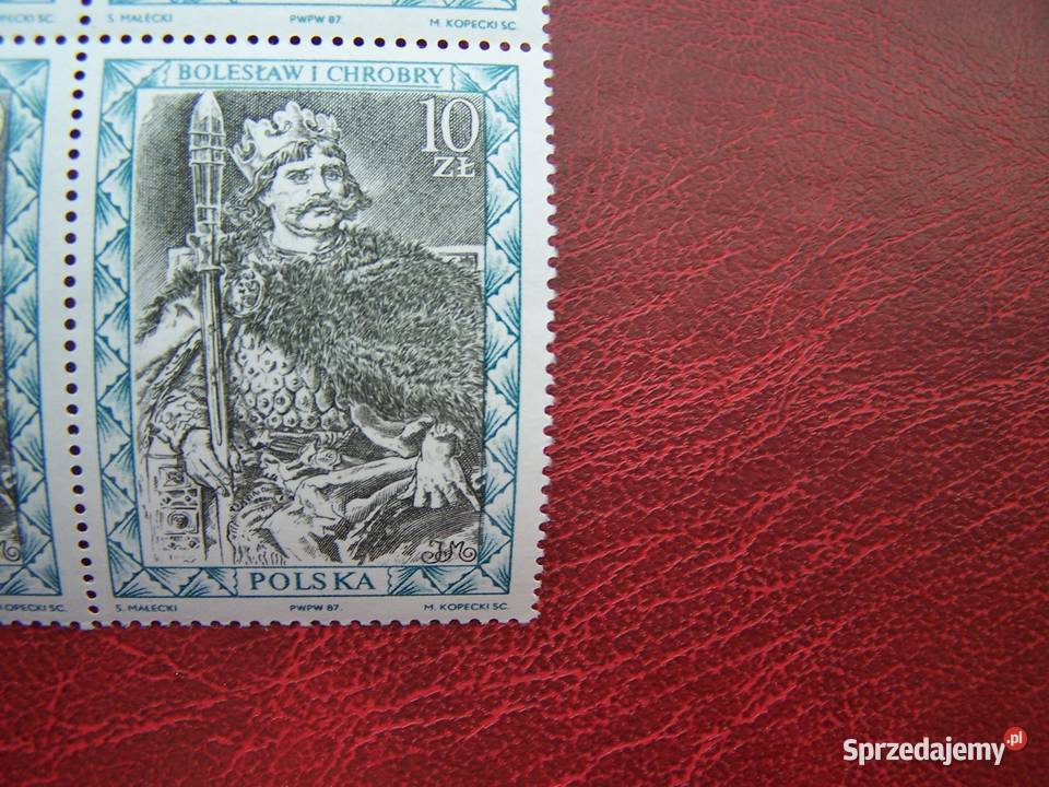 Polska 1987 MNH Poczet Królów B Chrobry Tychy