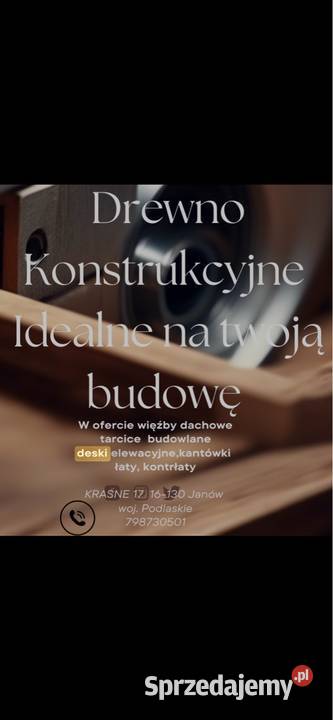 Krokwiełaty więźba dachowatarcica Suchowola