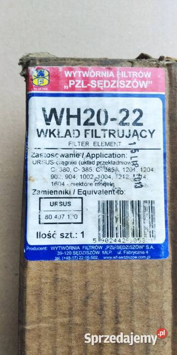Ursus 912 914 1012 1014 1222 1224 1614 385 filtr Bychawa sprzedam
