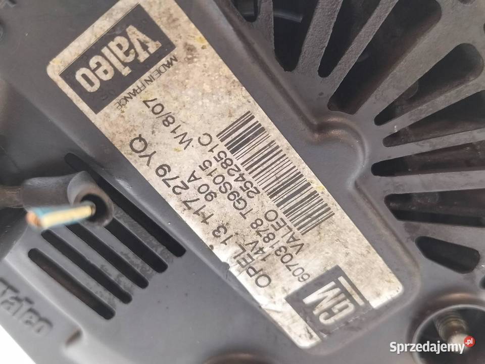 ALTERNATOR 13117279YQ 13 CDTI Opel Meriva I świętokrzyskie