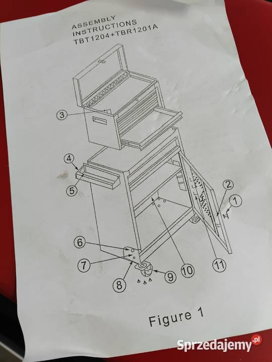 Szafka wózek narzędziowy warsztatowy Lubliniec sprzedam
