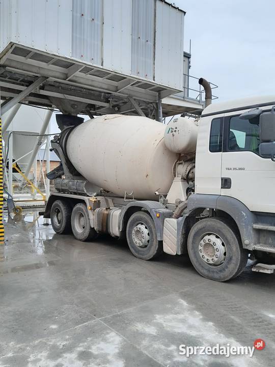 Man tga 84 betono mieszaraka wywrotka Lubowidz