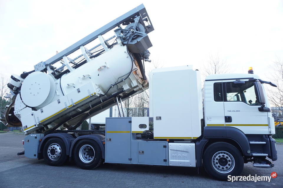 MAN TGM 26340 Zabudowa WUKO Rivard 118m3 120 oś pierwszy właściciel Kraków