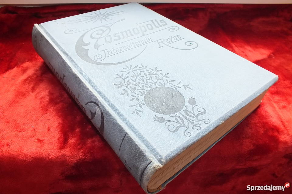 Stara powieść podróżnicza Cosmopolis z 1897 roku