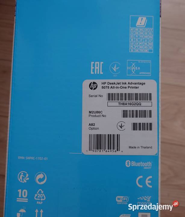 Drukarka HP DeskJet Ink Advantage 5075 3 w 1 Nysa