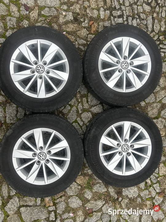 Alufelgi Volkswagen golf 7 ET 43 15 wielkopolskie Konin