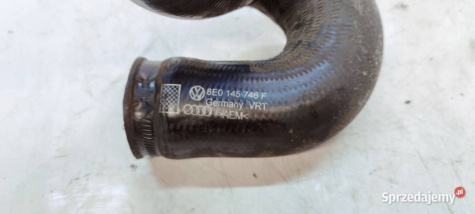 RURA WĄŻ PRZEWÓD INTERCOOLERA AUDI A4 B6 B7 25