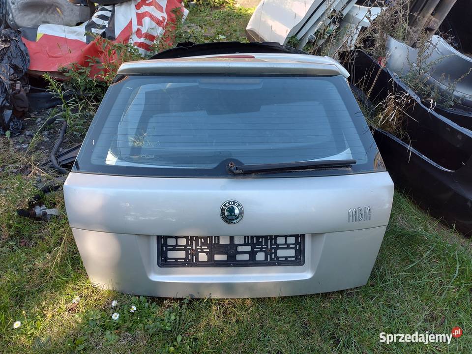 Skoda Fabia 1 I 04 LIFT Kompletna tylna tył Tychy