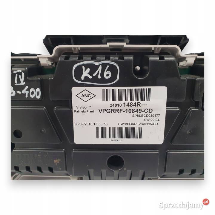 LICZNIK ZEGARY 248101484R Renault Clio IV LIFT