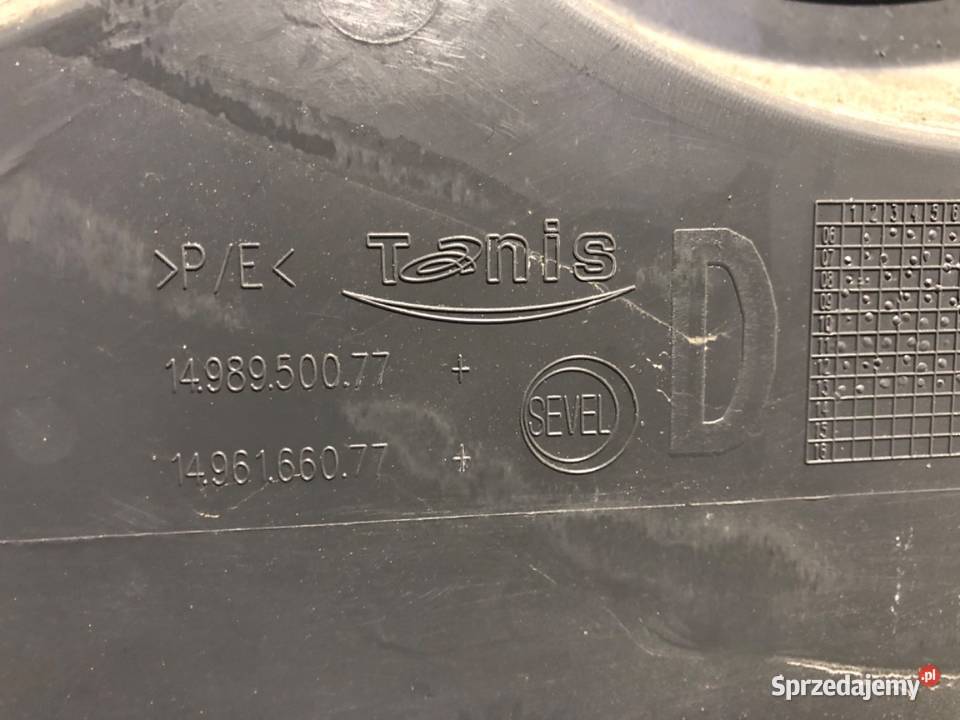 BOCZEK DRZWI PRAWY PRZÓD FIAT SCUDO II Van