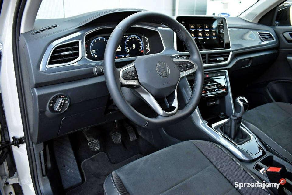 Volkswagen TRoc Bezwypadkowy Salon Polska Serwis kamera cofania Łódź